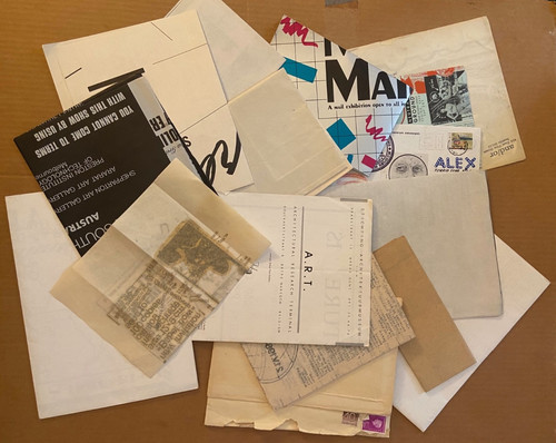 Sixteen mail art - sixteen,
