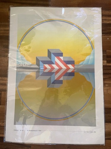 Modern abstract art signed - modern, by