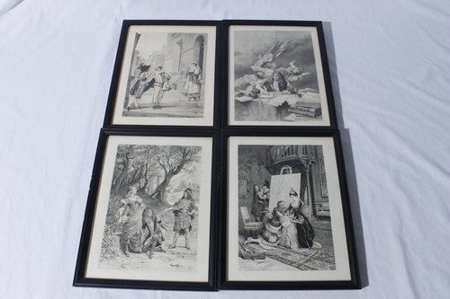 Framed original etchings from - framed,